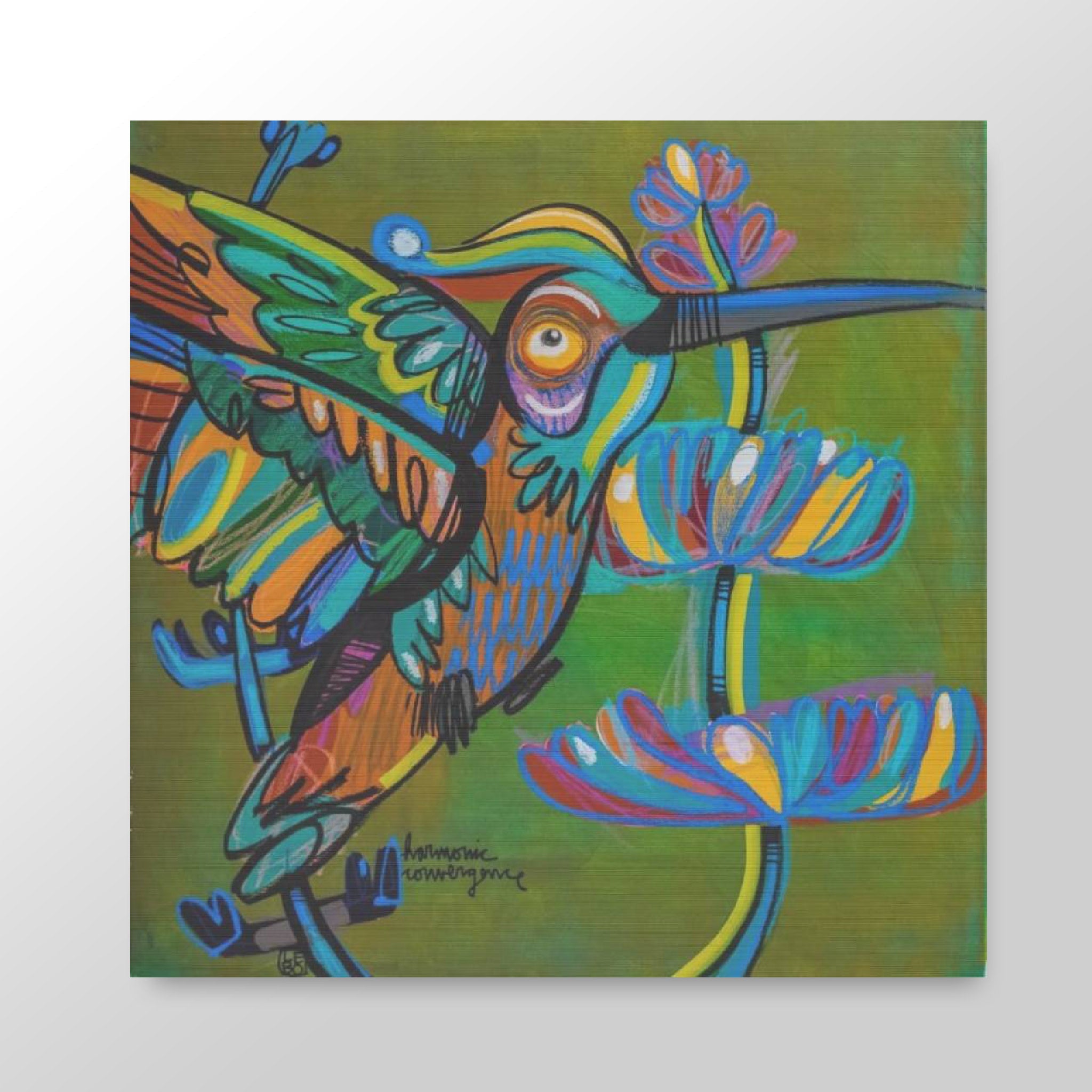 Harmonic Convergence - Lebo Brushed Aluminum Artbond